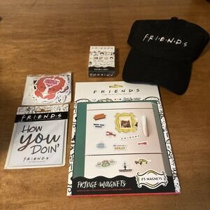 Friends the Television Series Gift Set Hat, Magnets, Cards,‎ Stickers D2